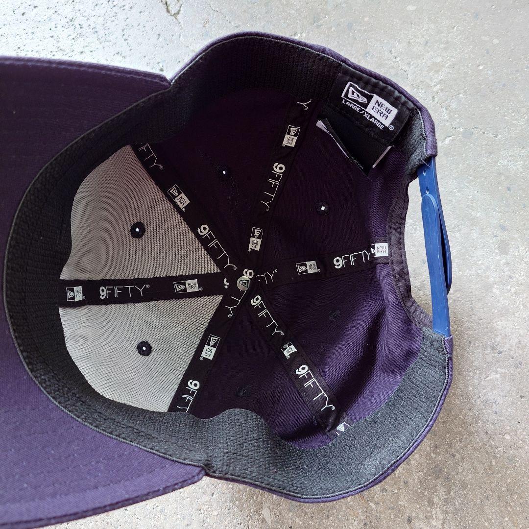 Newera ニューエラ 9fifty 無地キャップ　XL スナップバック