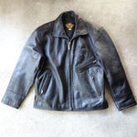 画像をギャラリービューアに読み込む, Harley Davidson Leather Jacket HDC 90’s Lハーレーダビッドソン　レザージャケットL ロゴワッペン 90年代　HDC
