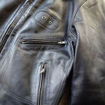 画像をギャラリービューアに読み込む, Harley Davidson Leather Jacket HDC 90’s Lハーレーダビッドソン　レザージャケットL ロゴワッペン 90年代　HDC
