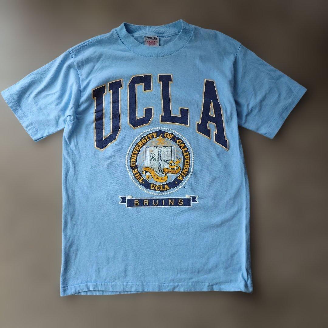 90s USA single UCLA colledge tee L