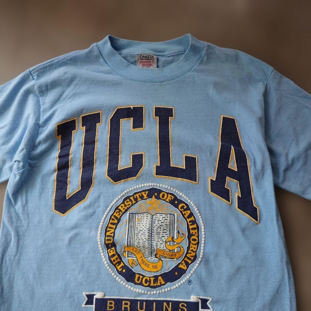 90s USA single UCLA colledge tee L