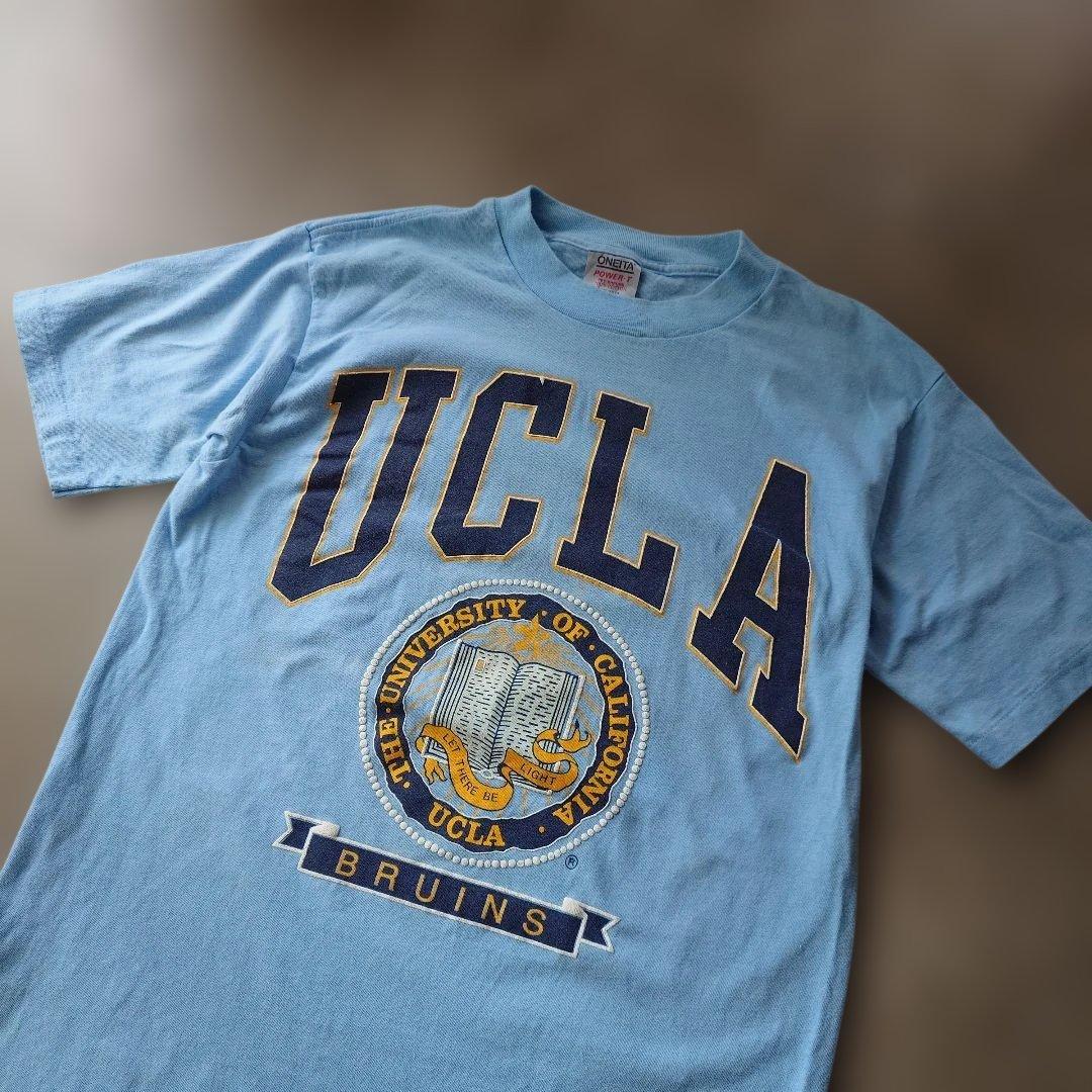 90s USA single UCLA colledge tee L