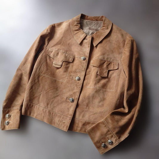 EURO women suede  short jacket