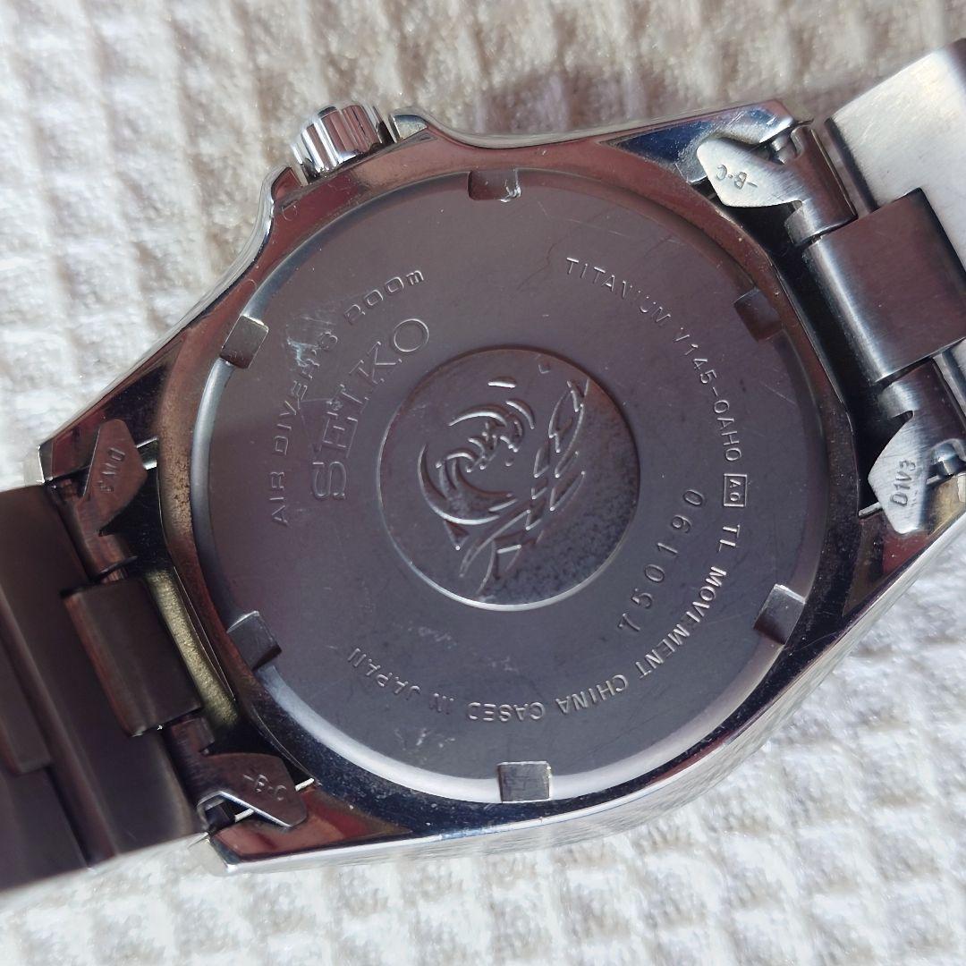 セイコー SEIKO チタンダイバー　V145-0AH0 プロスペックス
