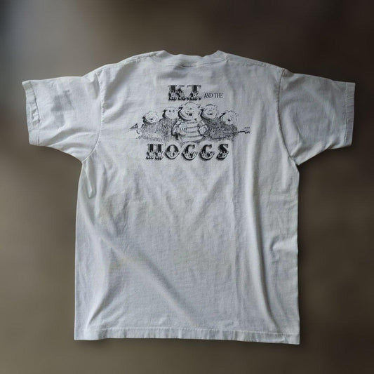 90s screenstars HOCKEY print tee XL