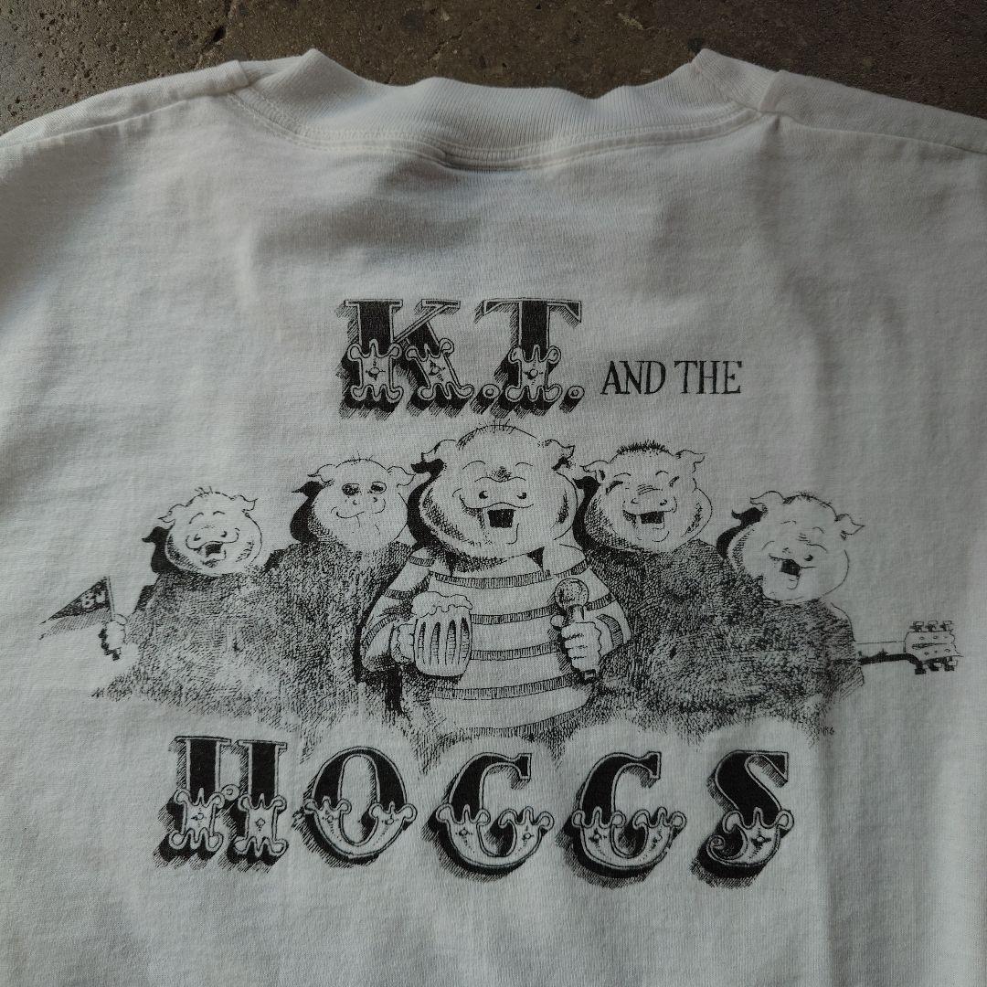 90s screenstars HOCKEY print tee XL