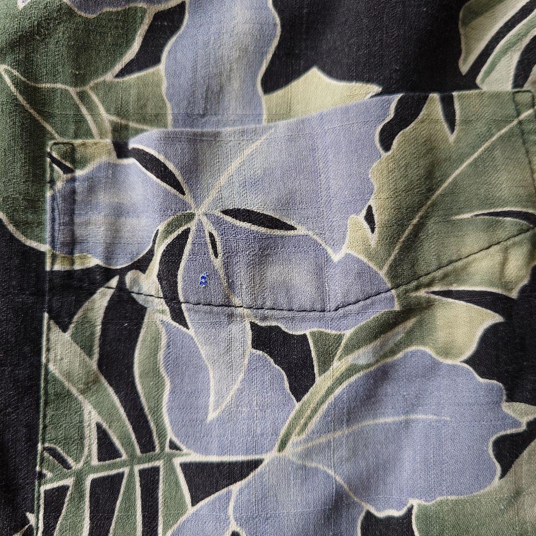 SOLITUDE silk aloha shirts M