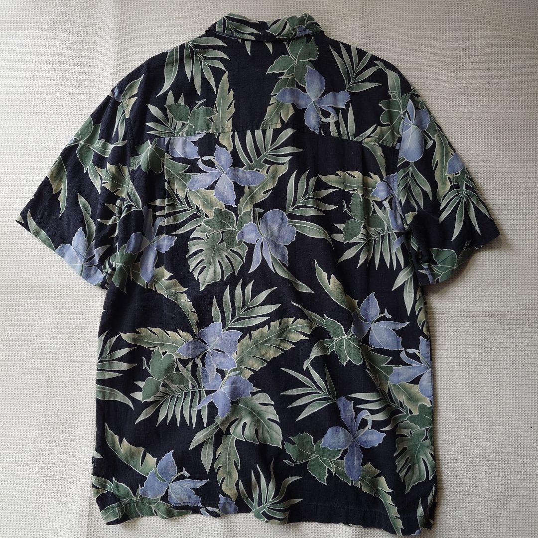 SOLITUDE silk aloha shirts M