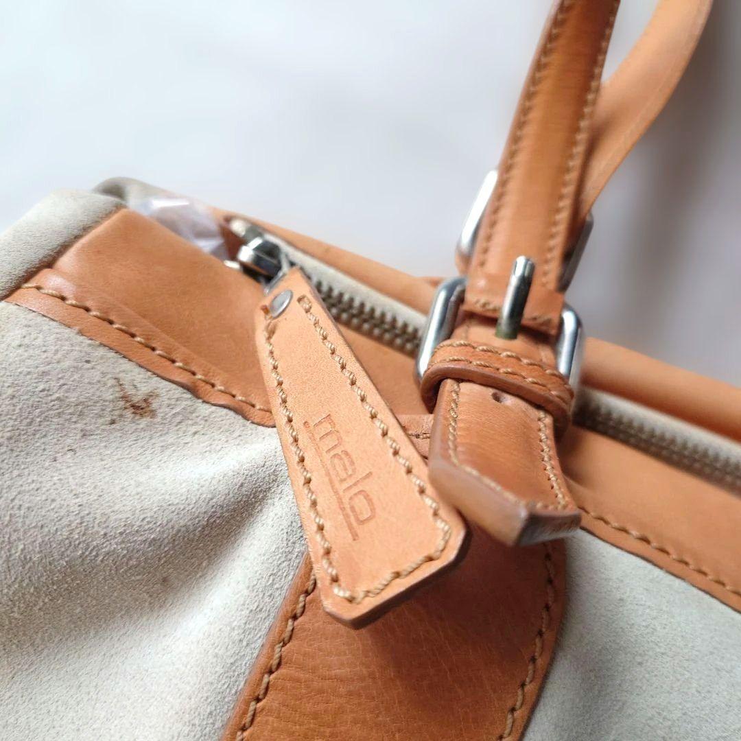 MALO leather mini boston bag
