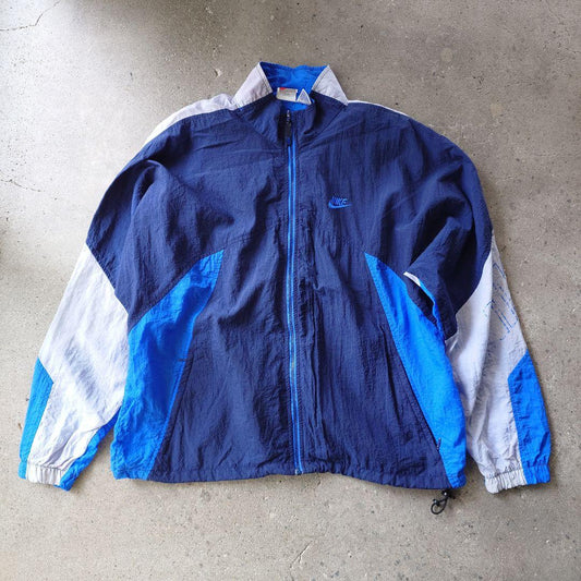 80s NIKE silver tag nylon jacket L