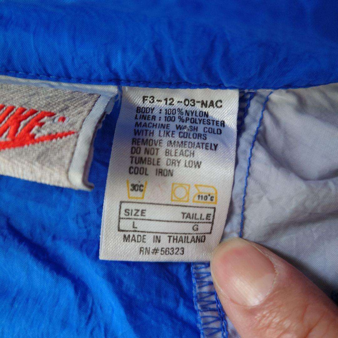80s NIKE silver tag nylon jacket L