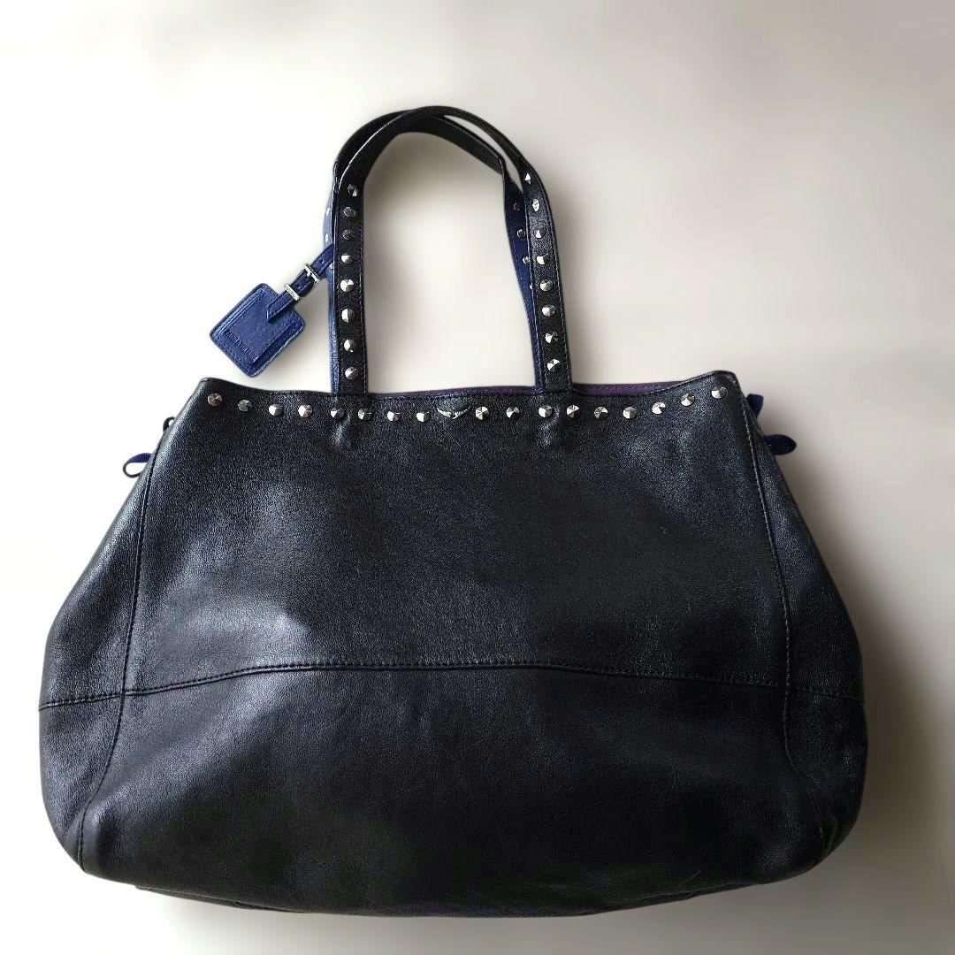 Zadig Voltaire Letaher studs totebag made in France