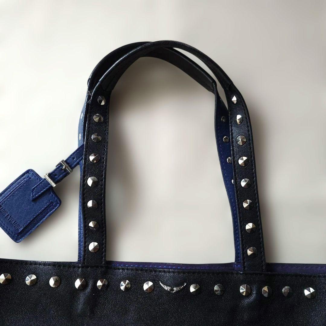 Zadig Voltaire Letaher studs totebag made in France