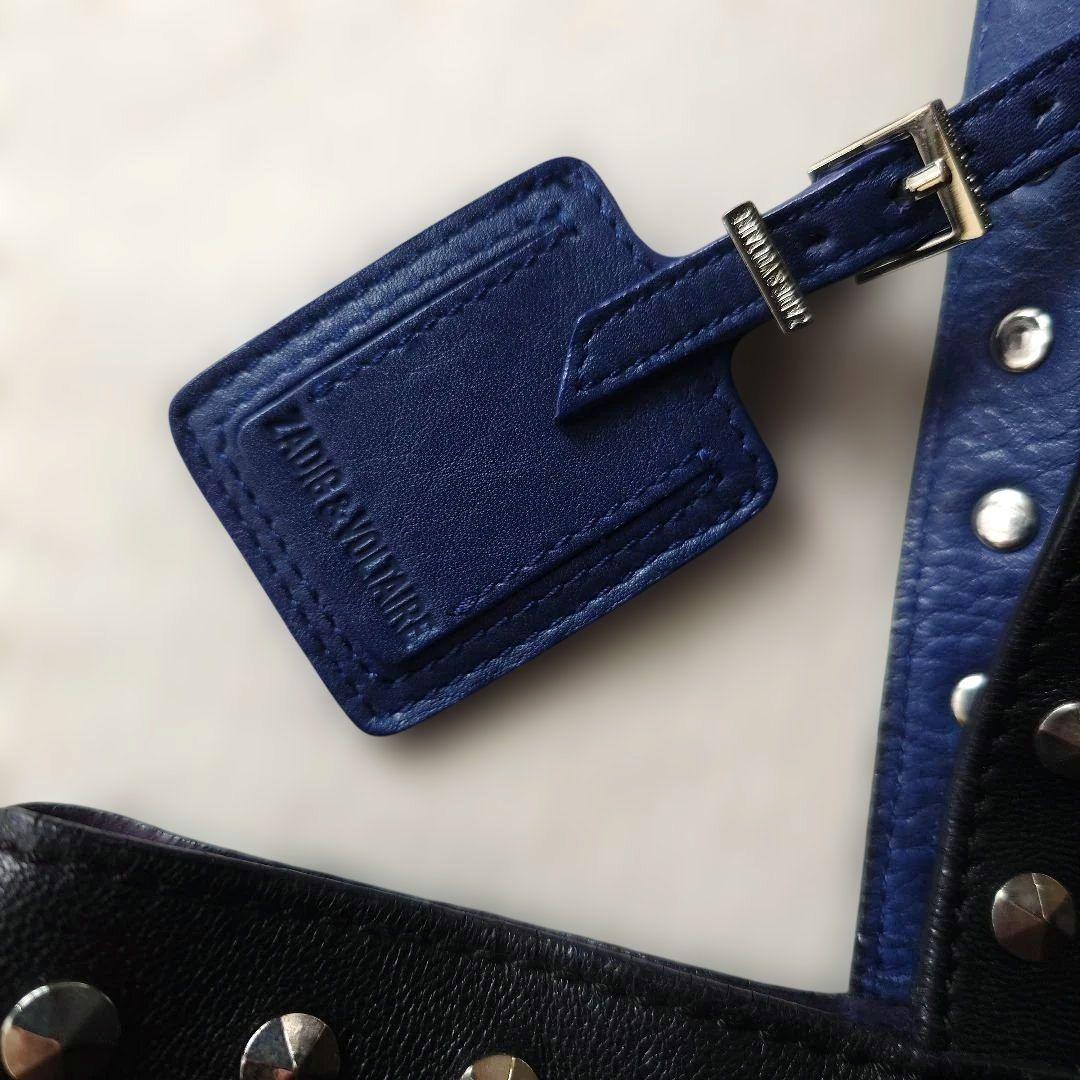 Zadig Voltaire Letaher studs totebag made in France