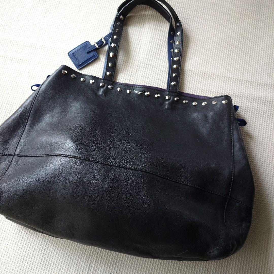 Zadig Voltaire Letaher studs totebag made in France
