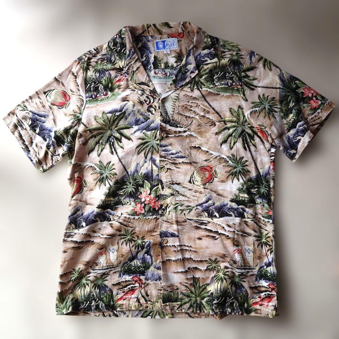 RJC cotton ALOHA shirts MADE IN USA