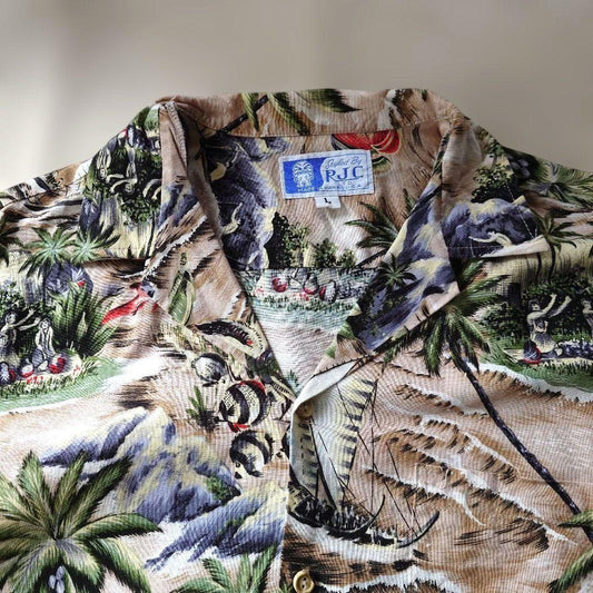 RJC cotton ALOHA shirts MADE IN USA