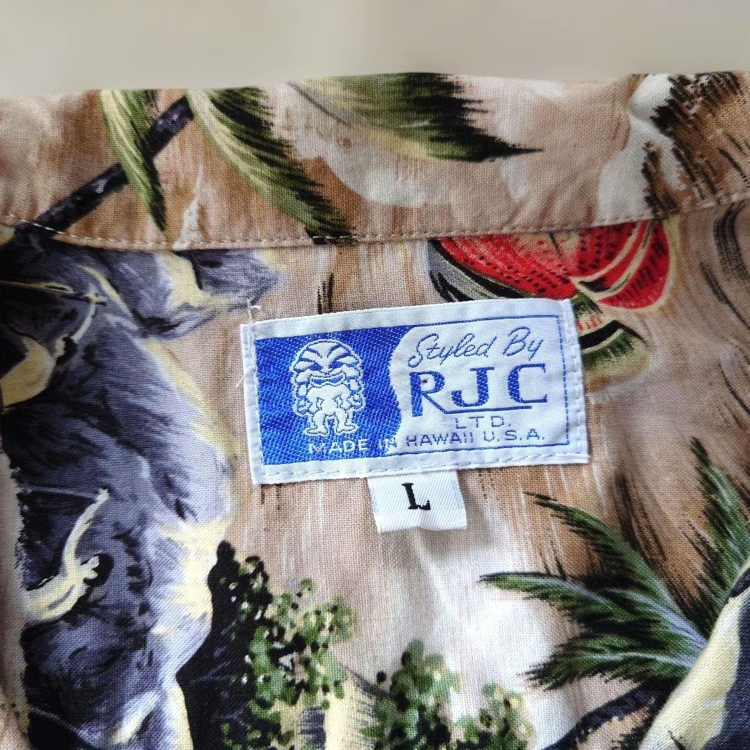 RJC cotton ALOHA shirts MADE IN USA