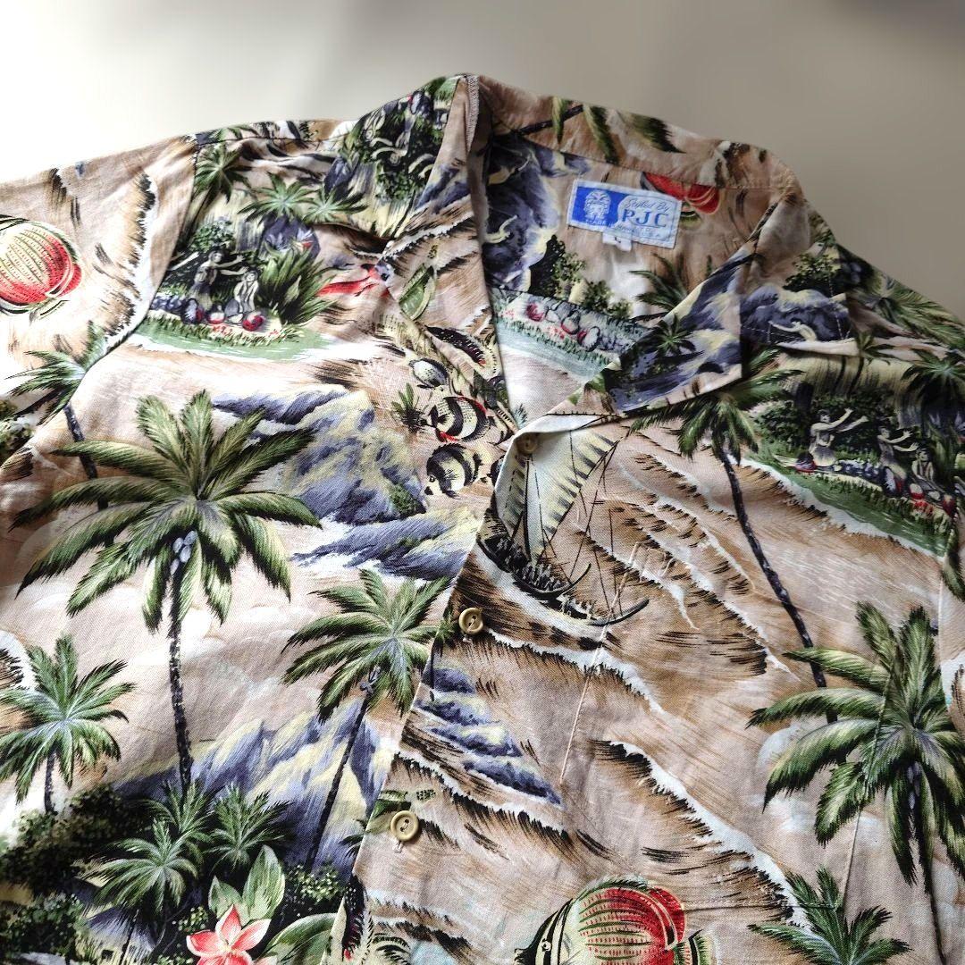 RJC cotton ALOHA shirts MADE IN USA