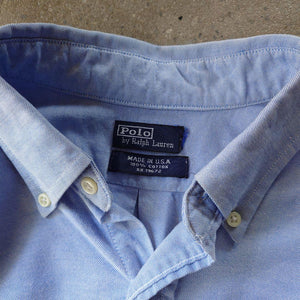 poloralphlauren BD shirts made in USA ポロラルフローレン　ボタンダウンシャツ　アメリカ製　L