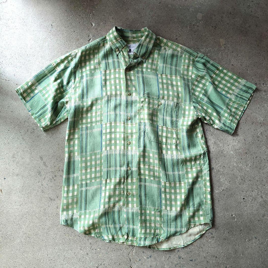 GOOUCH deadstock silk ss shirts S