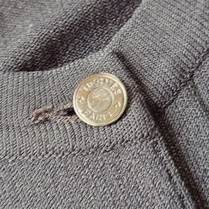HERMES エルメス　マルジェラ期　ニットカーディガン セリエボタン　M
