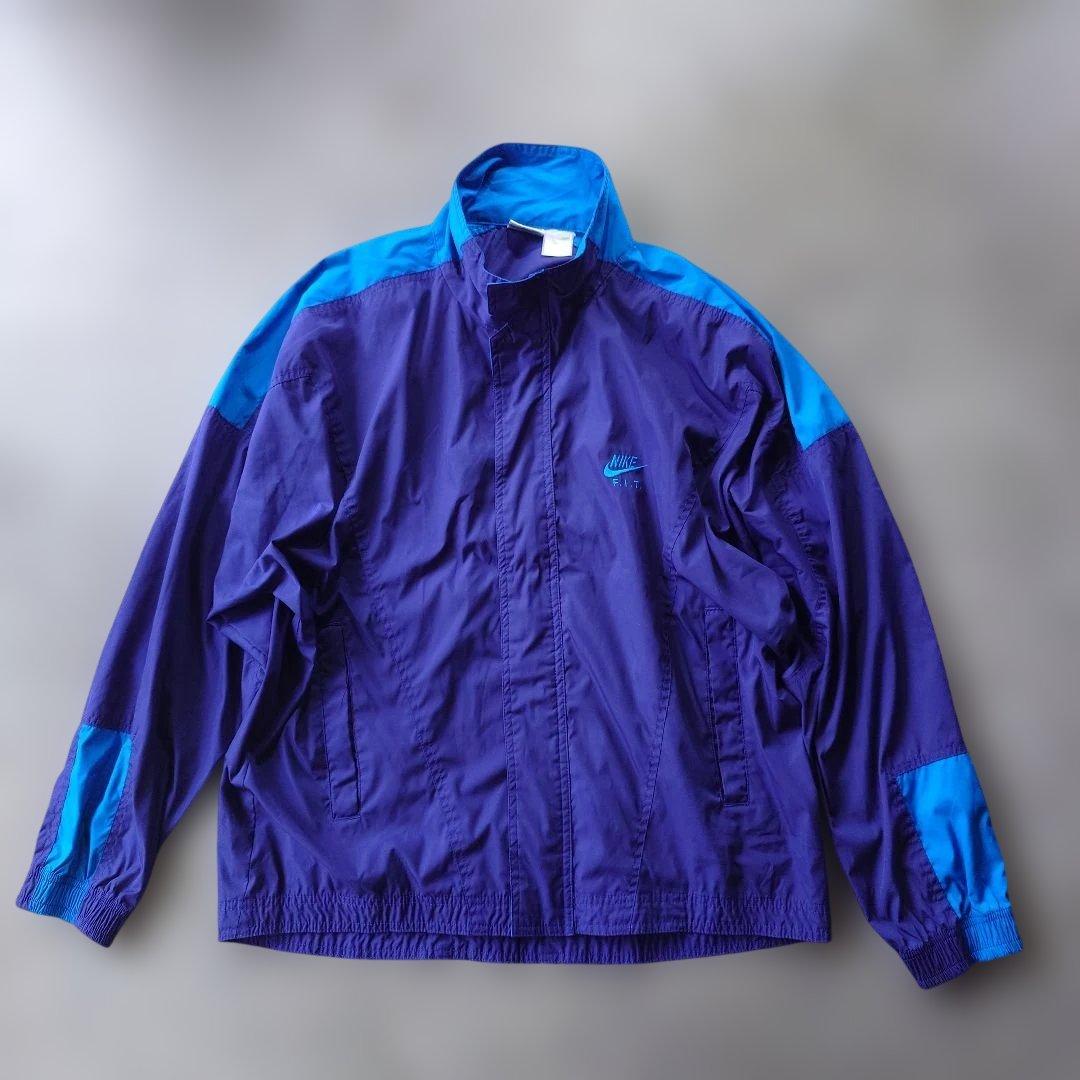 90s NIKE silver tag nylon jacket L