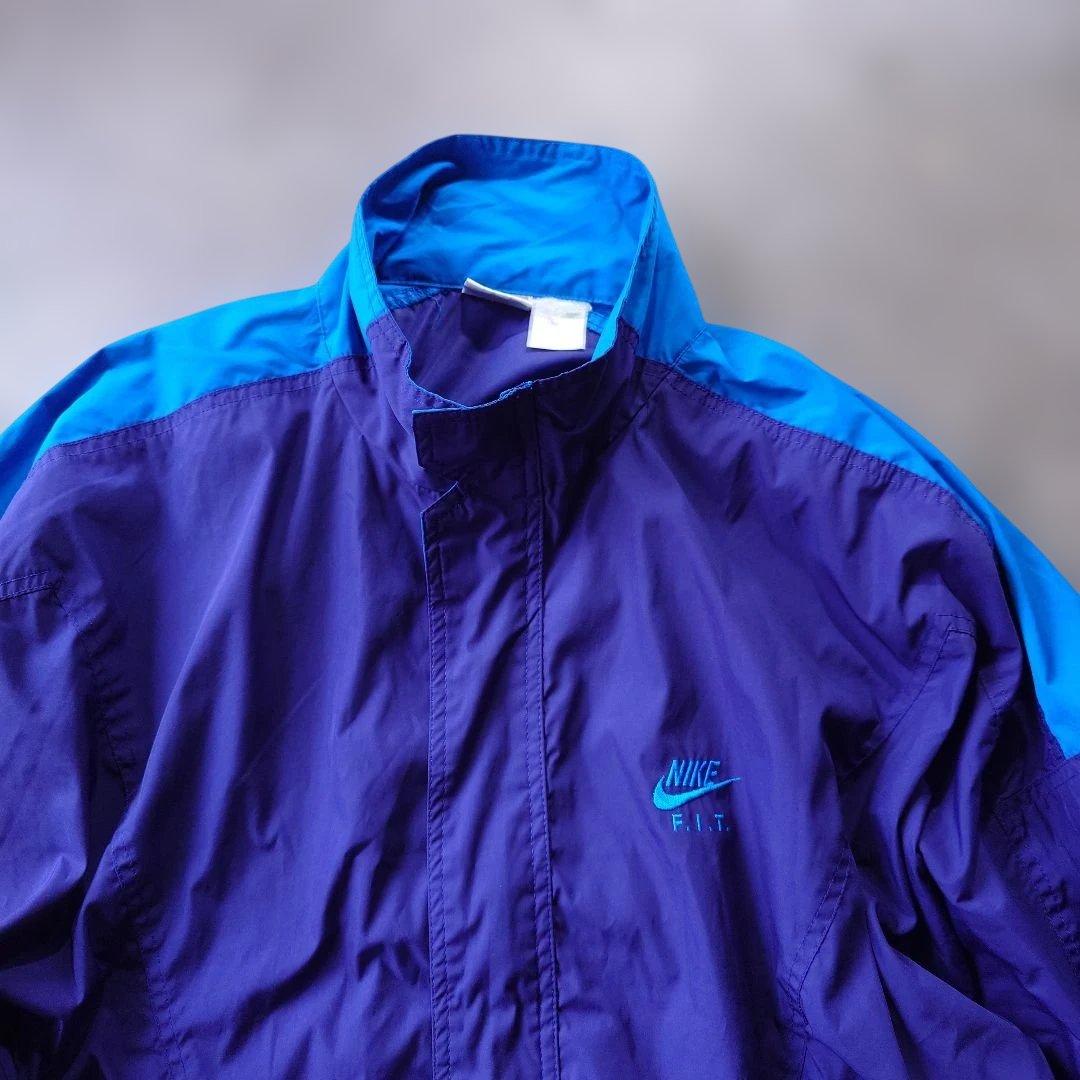 90s NIKE silver tag nylon jacket L