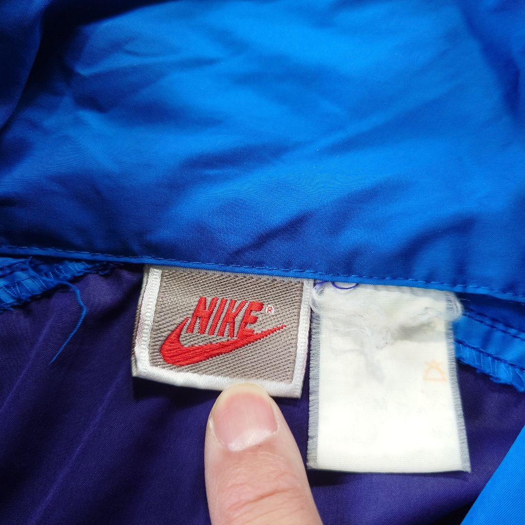 90s NIKE silver tag nylon jacket L