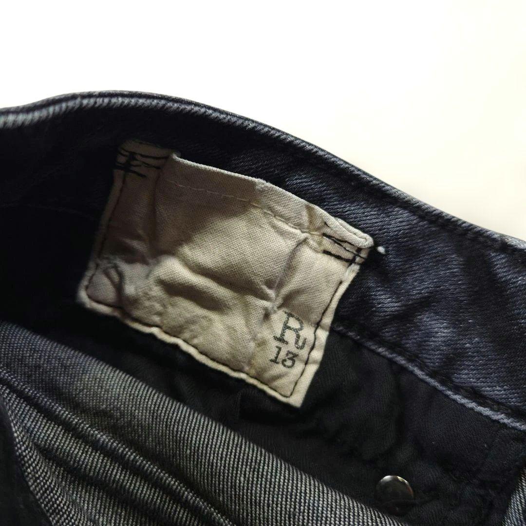 R13 NEWYORK stretch damage jeans W25 MADE IN ITALY