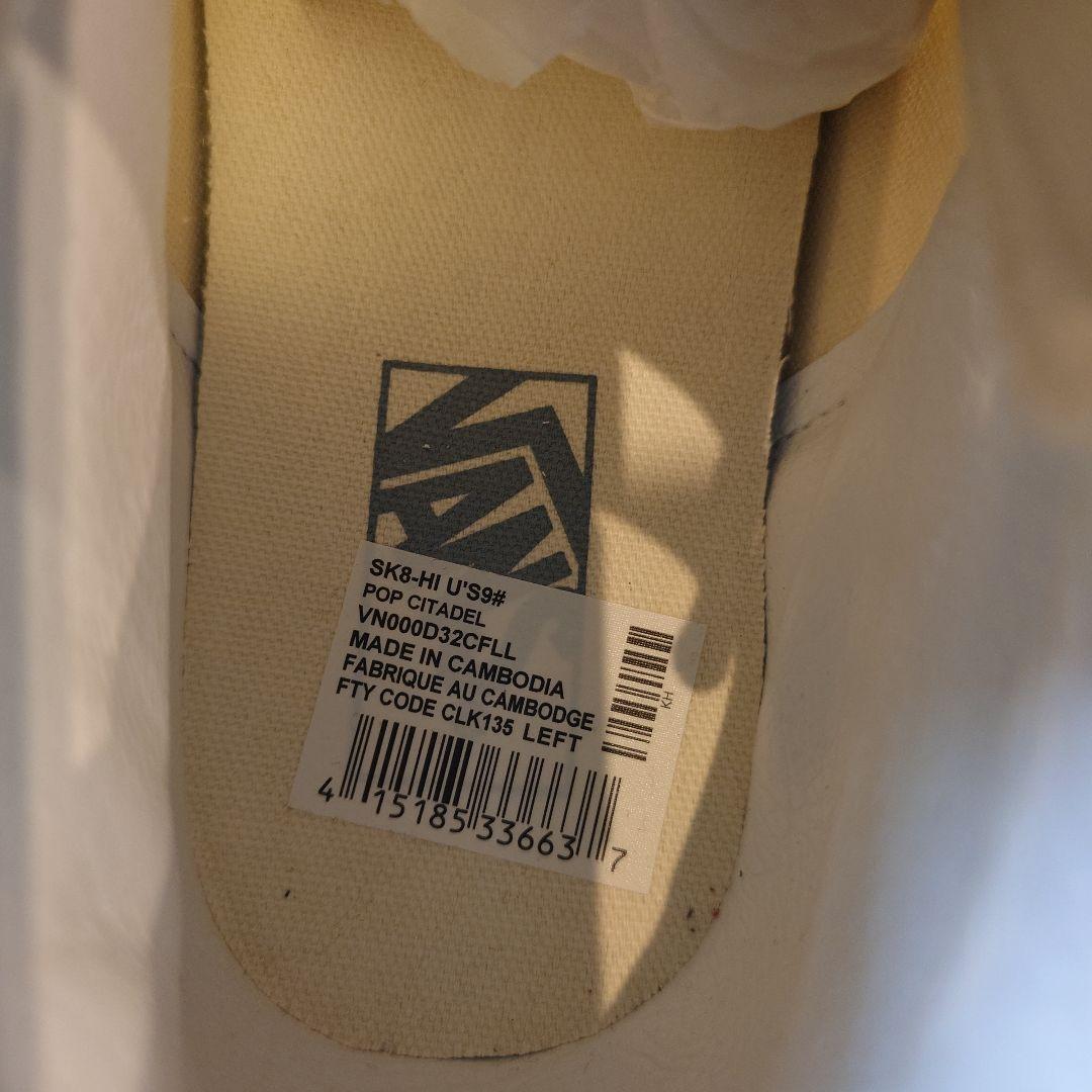 VANS US SKI-８ highe suede sneaker 9inch