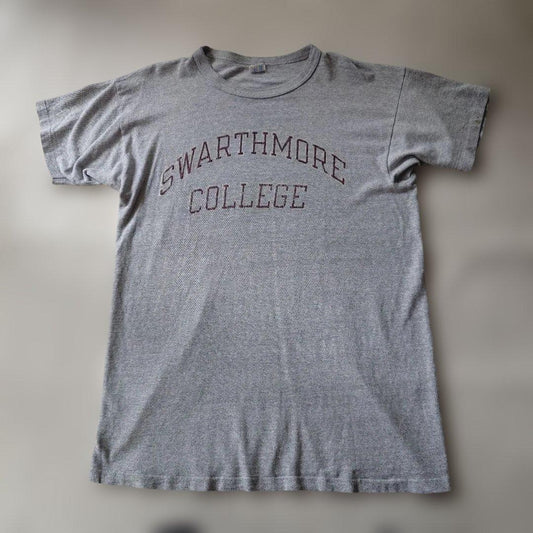 80s Champion trico tag Heather Grey colledge tee XL