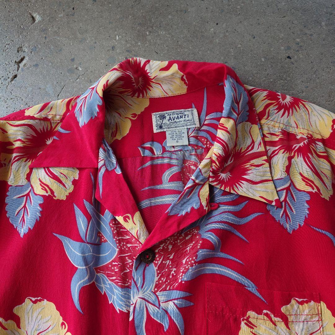 AVANTI slik ALOHA shirts S