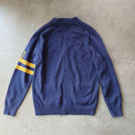 画像をギャラリービューアに読み込む, old Jcrew  cotton knit cardigan L
