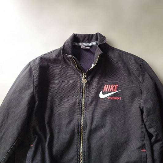 NIKE zip up Jacket cotton twill M