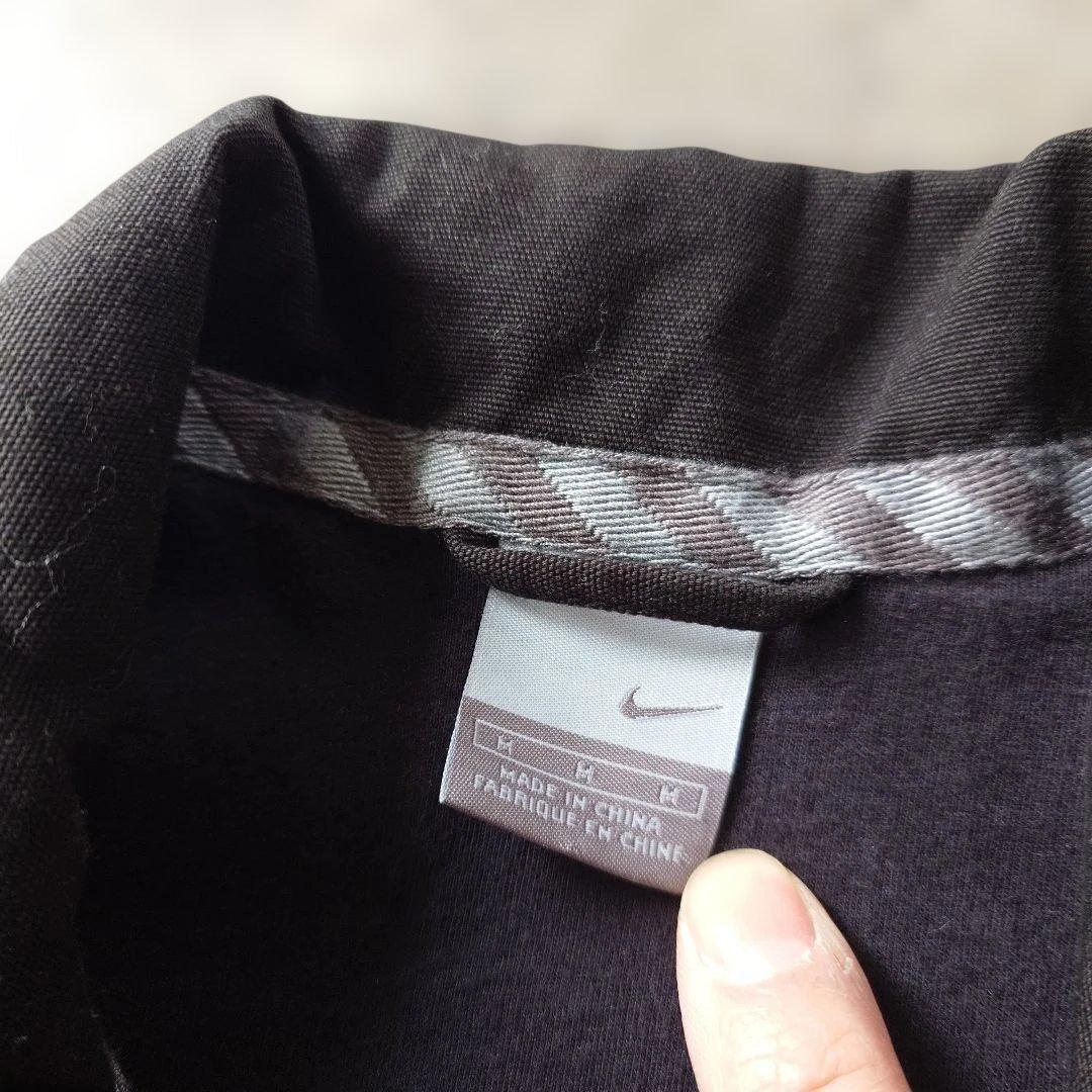 NIKE zip up Jacket cotton twill M