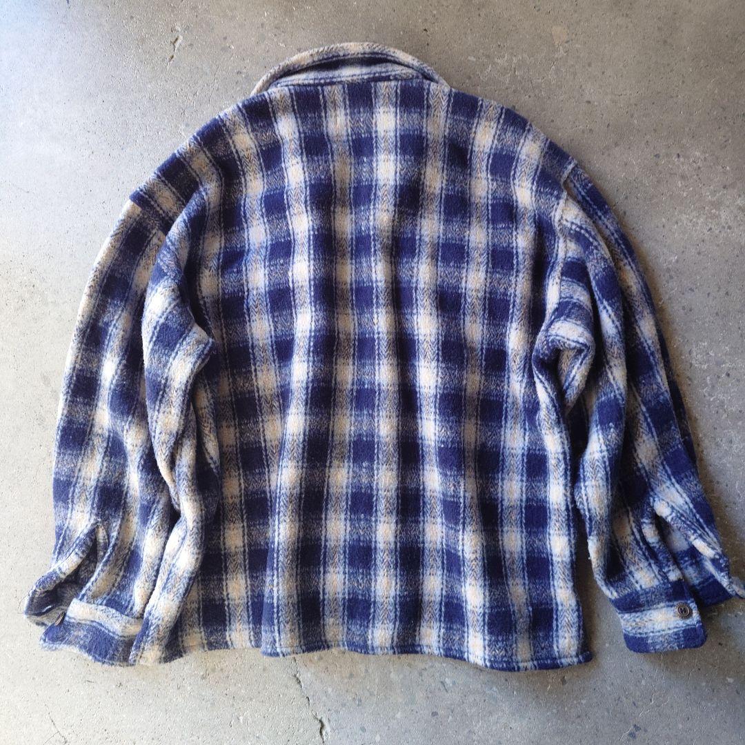 EARTHRAGZ 70s ombre zipup blanket jacket L