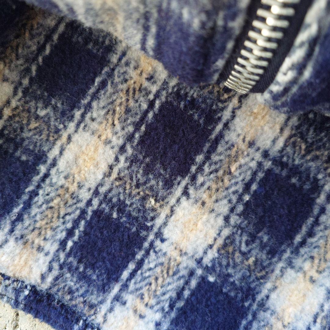 EARTHRAGZ 70s ombre zipup blanket jacket L