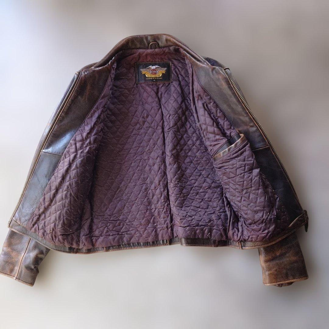 Harley Davisdon Leather Tracker Jacket S