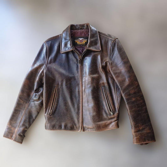 Harley Davisdon Leather Tracker Jacket S