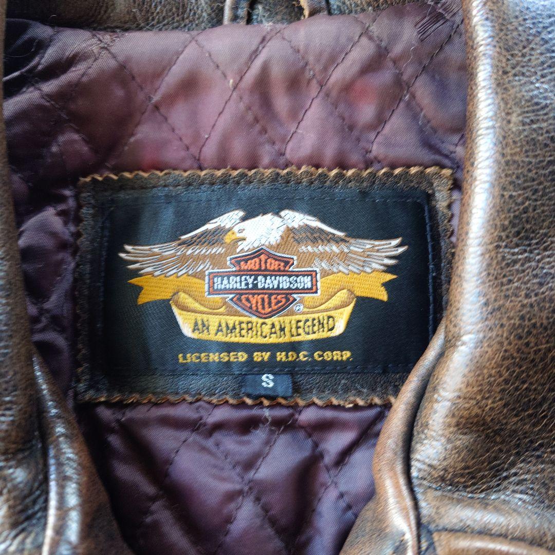 Harley Davisdon Leather Tracker Jacket S