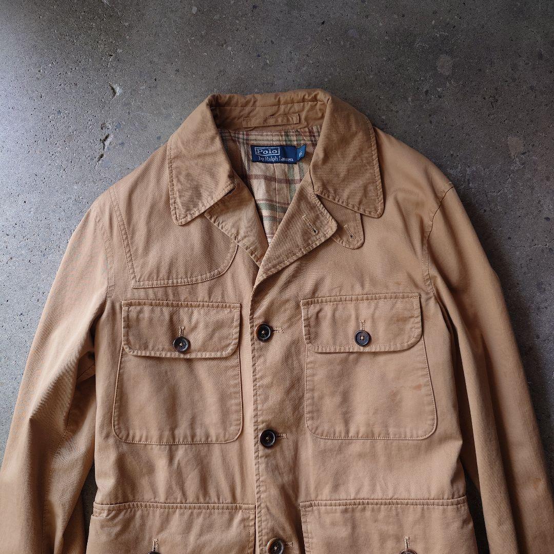 90s POLORALPHLAUREN hunthing jacket S
