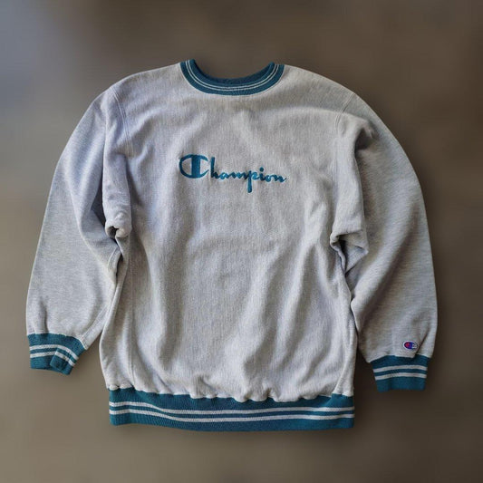 90s champion reverse weave trico tag logo sweat xl