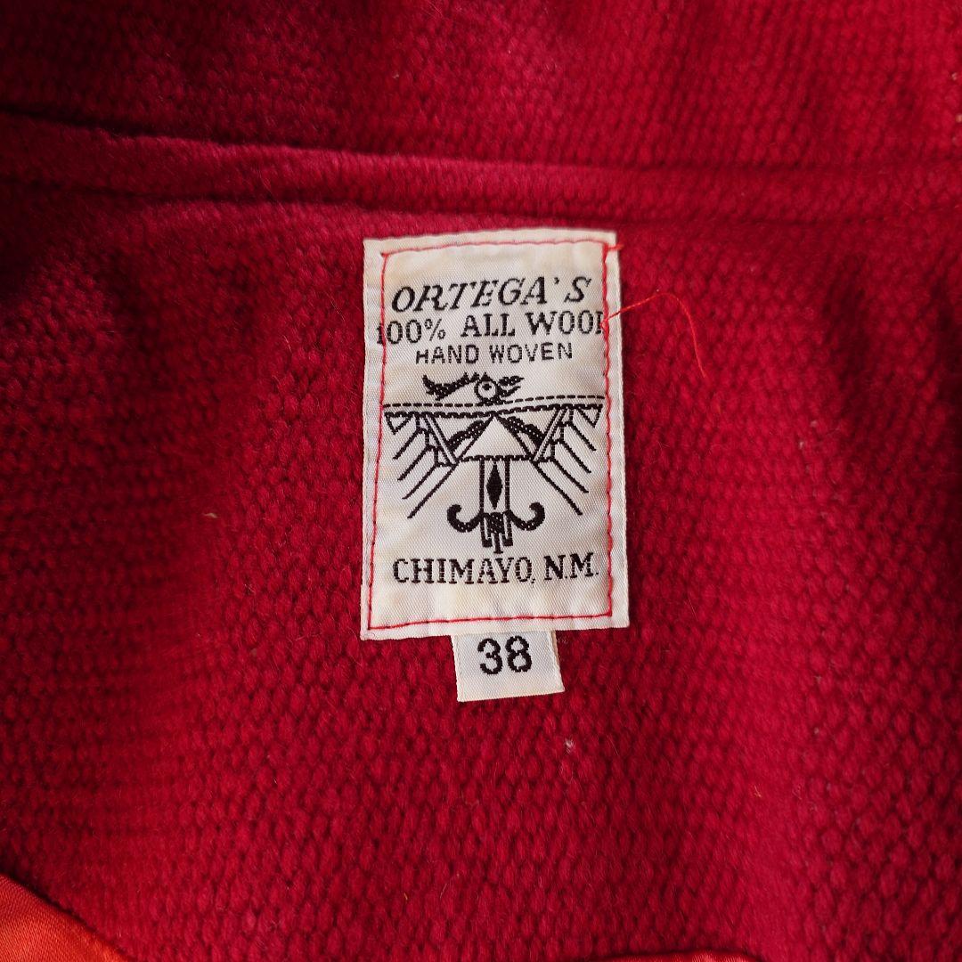 oretega's 90's chimaya jacket 38 オルテガ　90年代　デッドストック　チマヨ柄　ジャケット　38