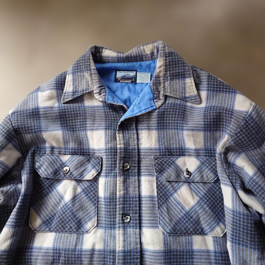 Sears Fieldmaster print flannnel shirts 17 XL