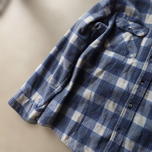 Sears Fieldmaster print flannnel shirts 17 XL