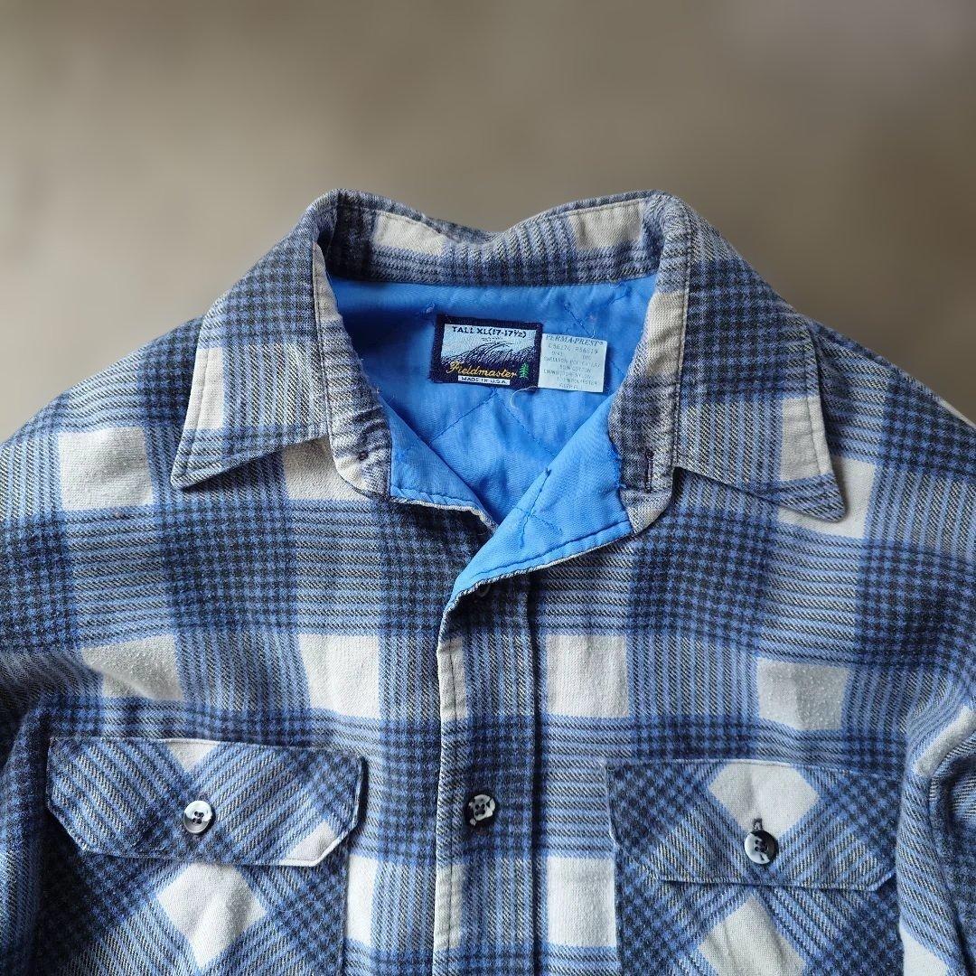Sears Fieldmaster print flannnel shirts 17 XL