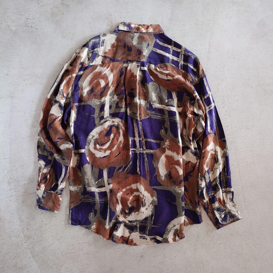 GOOUCH Deadstock silk shirts グーチ デッドストック シルクシャツ　柄シャツ