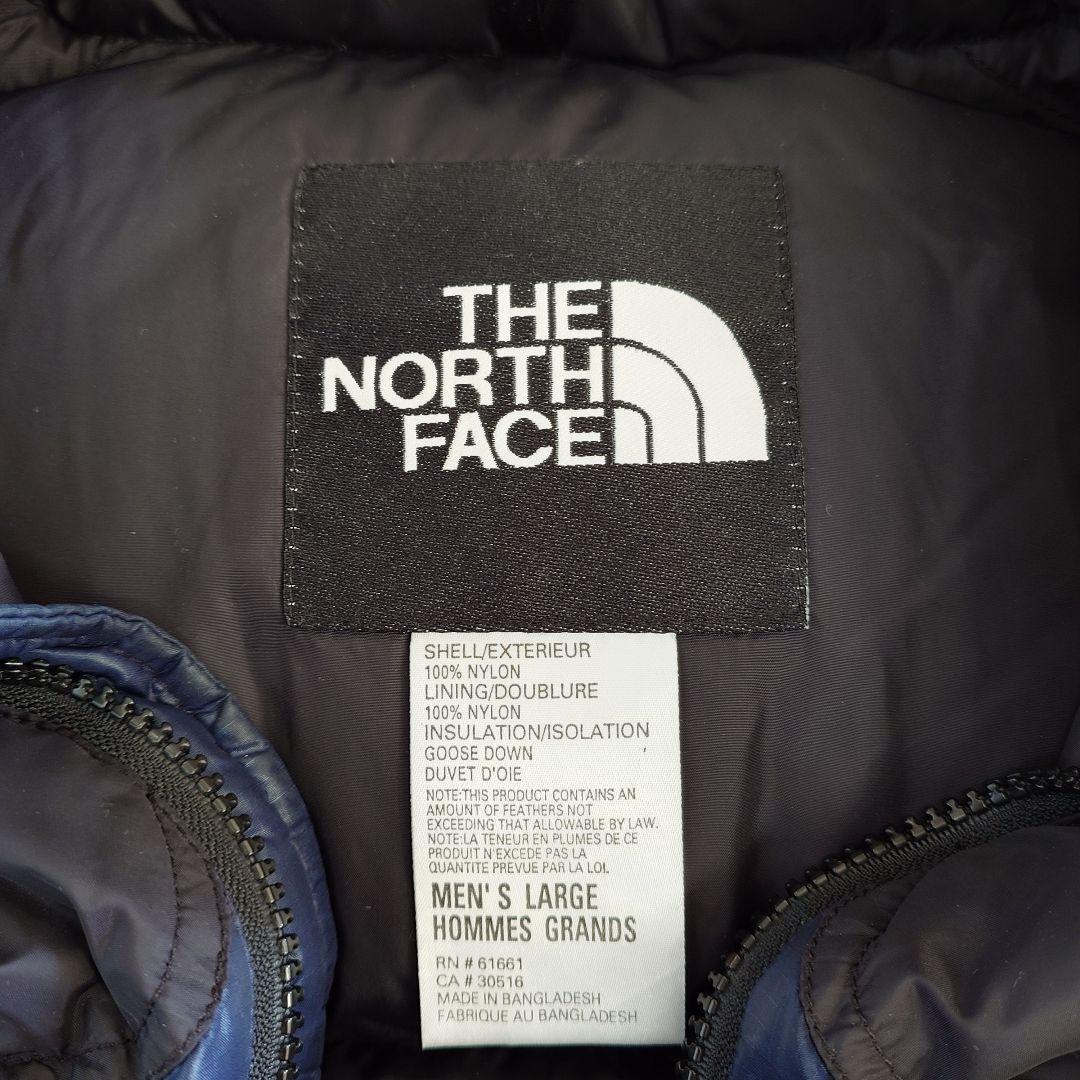 mint 90's NORTHFACE nuptse down jacket L 極美品　90年代　ノースフェイス　ヌプシダウンジャケット　L バングラデシュ製