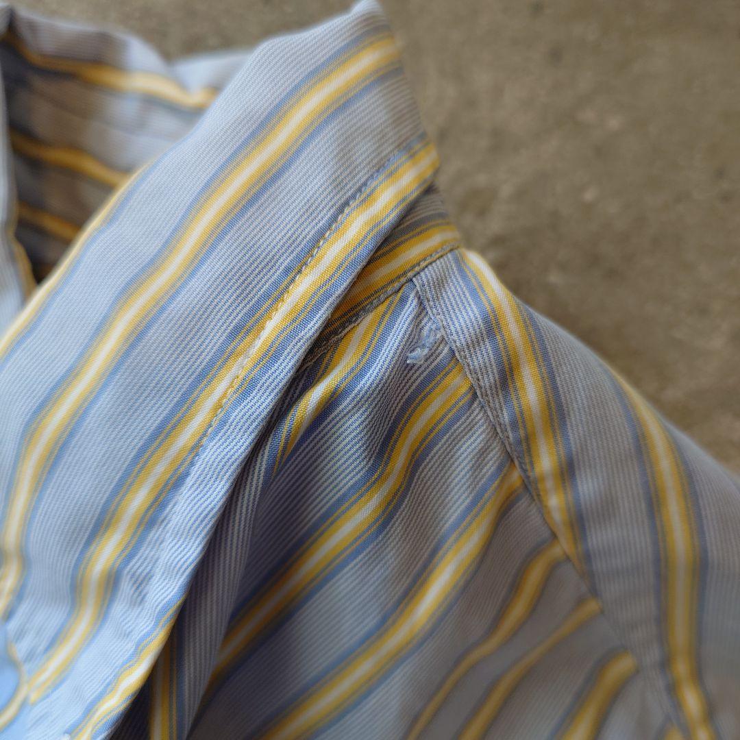 LAND'S END BD stripe ss shirts 151/2